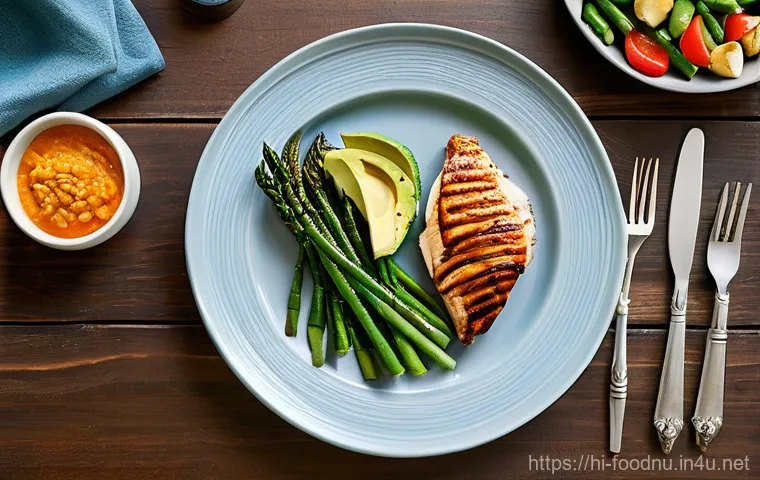 저탄수화물 식단과 장 건강 - **Prompt 1: "A vibrant, clean-eating kitchen scene featuring a diverse range of fresh, low-carb, hig...